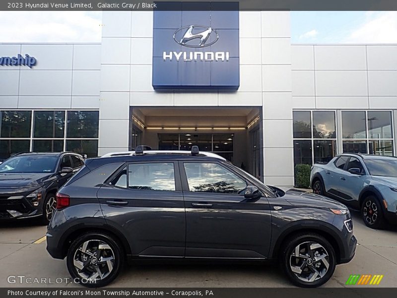 Galactic Gray / Black 2023 Hyundai Venue Limited