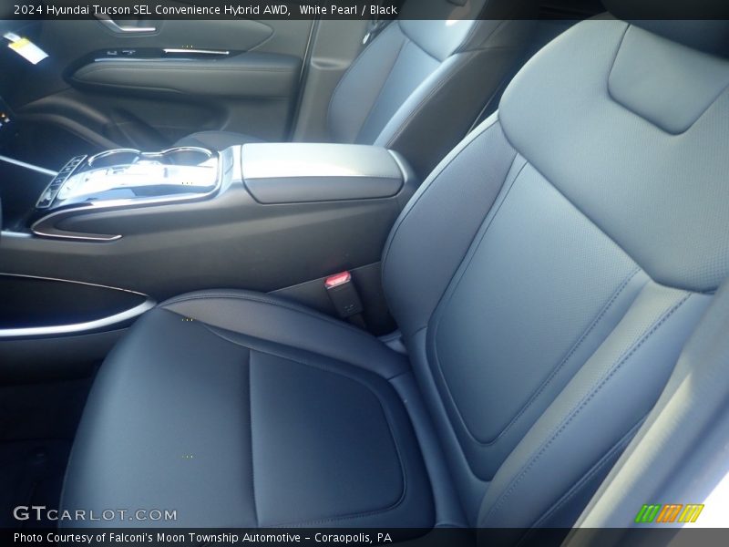 White Pearl / Black 2024 Hyundai Tucson SEL Convenience Hybrid AWD