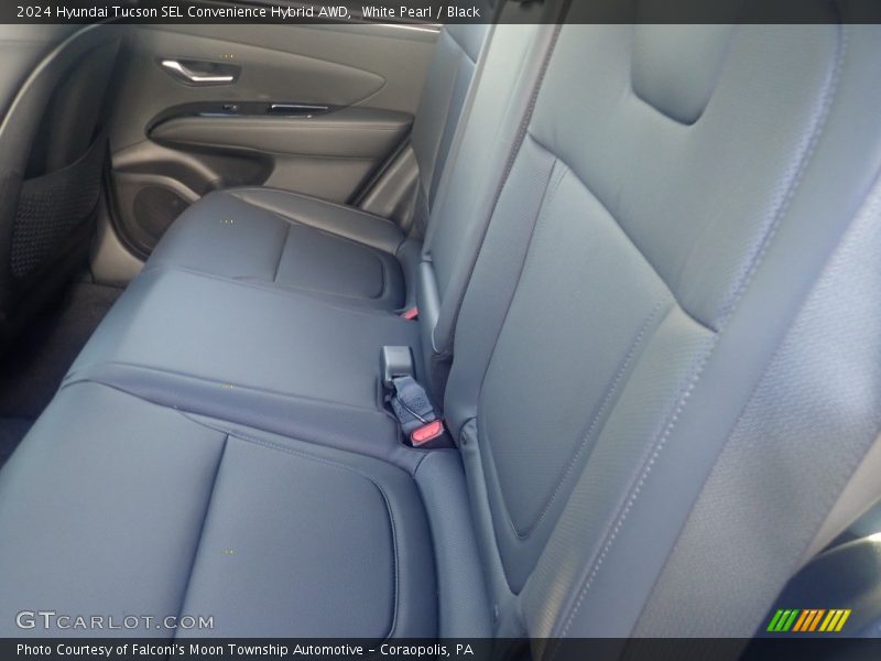 White Pearl / Black 2024 Hyundai Tucson SEL Convenience Hybrid AWD