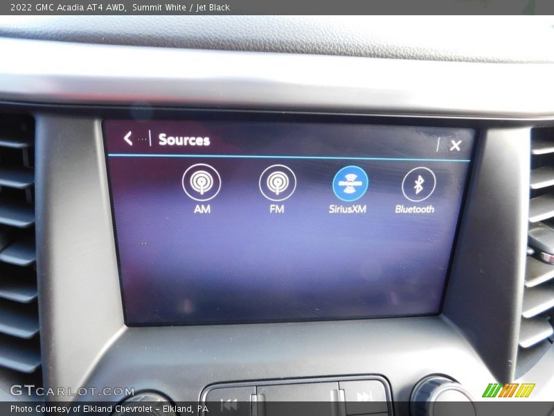 Summit White / Jet Black 2022 GMC Acadia AT4 AWD