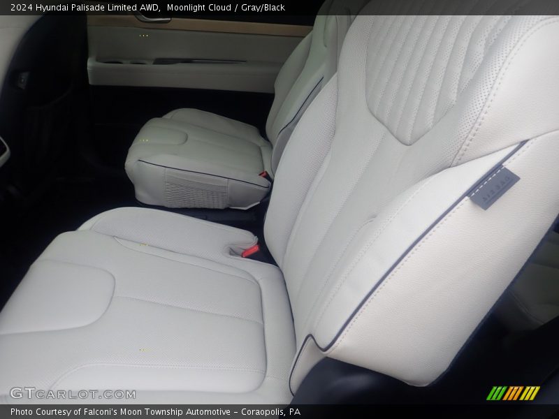 Moonlight Cloud / Gray/Black 2024 Hyundai Palisade Limited AWD