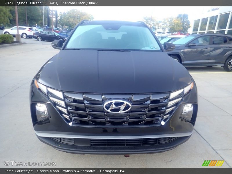 Phantom Black / Black 2024 Hyundai Tucson SEL AWD