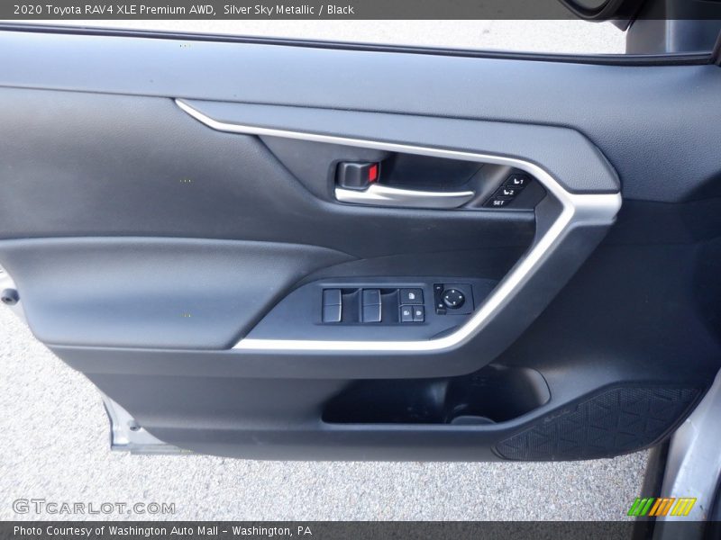 Door Panel of 2020 RAV4 XLE Premium AWD