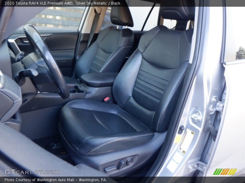 Front Seat of 2020 RAV4 XLE Premium AWD