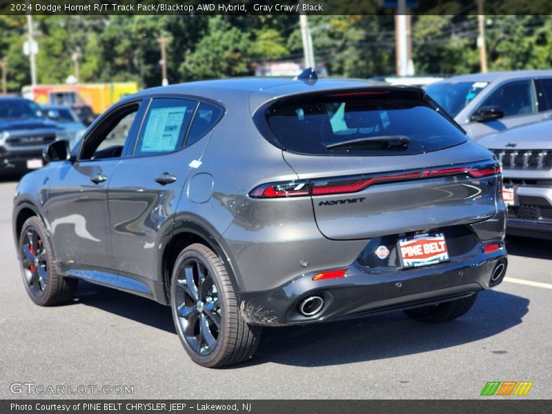 Gray Cray / Black 2024 Dodge Hornet R/T Track Pack/Blacktop AWD Hybrid