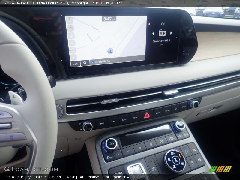Controls of 2024 Palisade Limited AWD