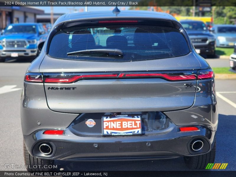 Gray Cray / Black 2024 Dodge Hornet R/T Track Pack/Blacktop AWD Hybrid