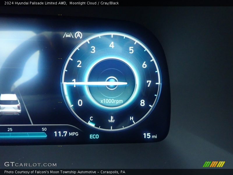 Moonlight Cloud / Gray/Black 2024 Hyundai Palisade Limited AWD