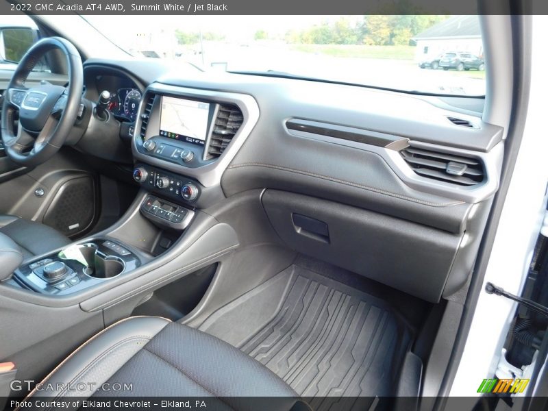 Dashboard of 2022 Acadia AT4 AWD