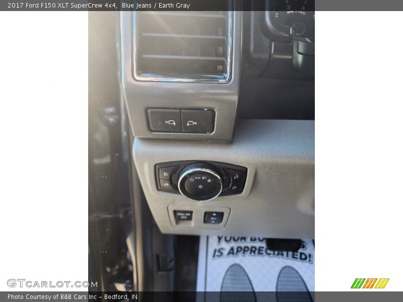 Blue Jeans / Earth Gray 2017 Ford F150 XLT SuperCrew 4x4