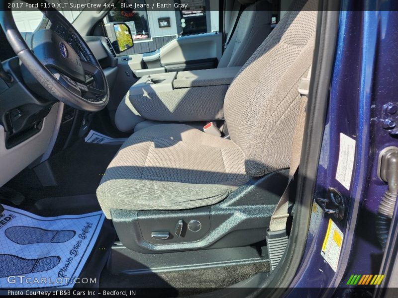 Blue Jeans / Earth Gray 2017 Ford F150 XLT SuperCrew 4x4