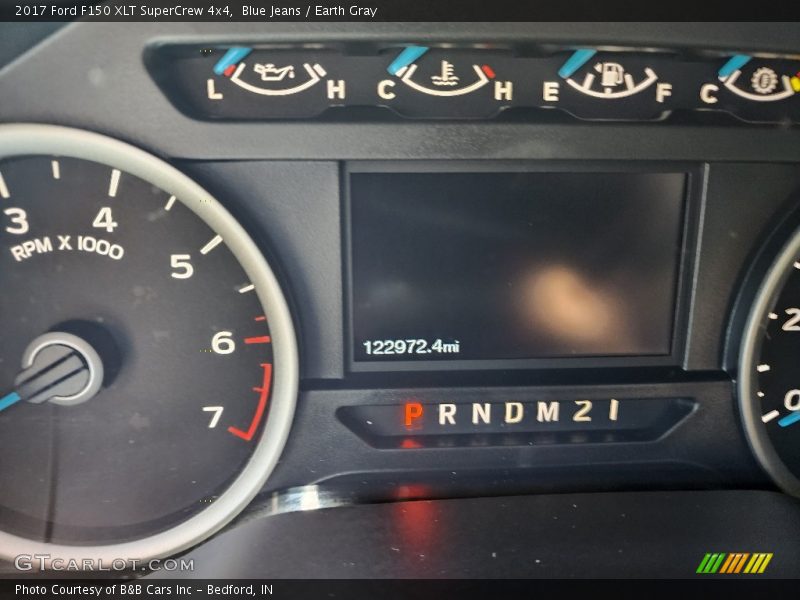 Blue Jeans / Earth Gray 2017 Ford F150 XLT SuperCrew 4x4
