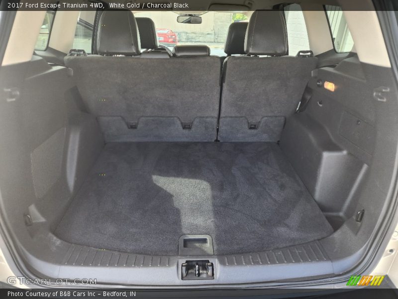 White Gold / Charcoal Black 2017 Ford Escape Titanium 4WD