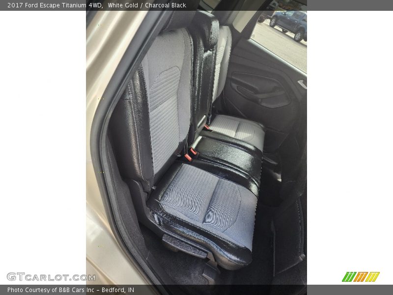 White Gold / Charcoal Black 2017 Ford Escape Titanium 4WD