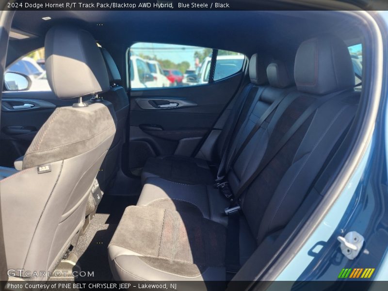 Blue Steele / Black 2024 Dodge Hornet R/T Track Pack/Blacktop AWD Hybrid