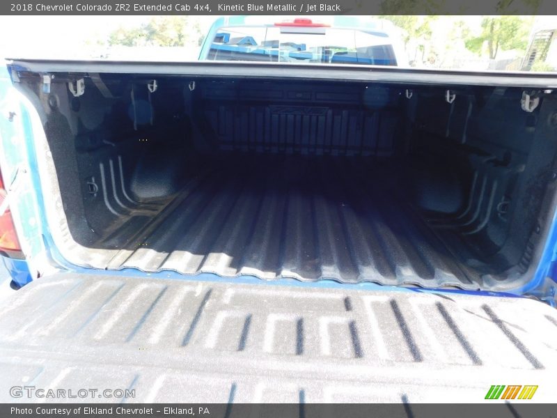Kinetic Blue Metallic / Jet Black 2018 Chevrolet Colorado ZR2 Extended Cab 4x4