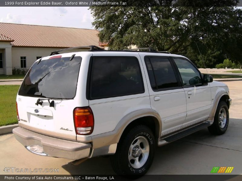 Oxford White / Medium Prairie Tan 1999 Ford Explorer Eddie Bauer