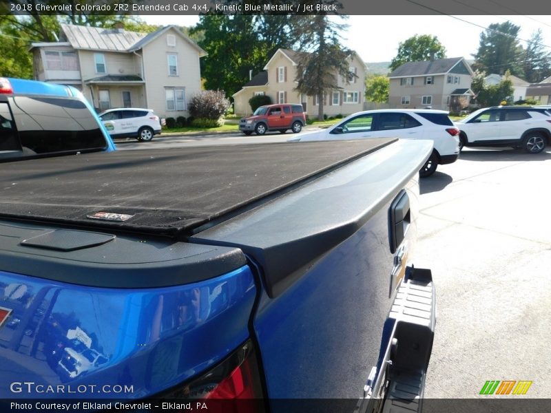 Kinetic Blue Metallic / Jet Black 2018 Chevrolet Colorado ZR2 Extended Cab 4x4