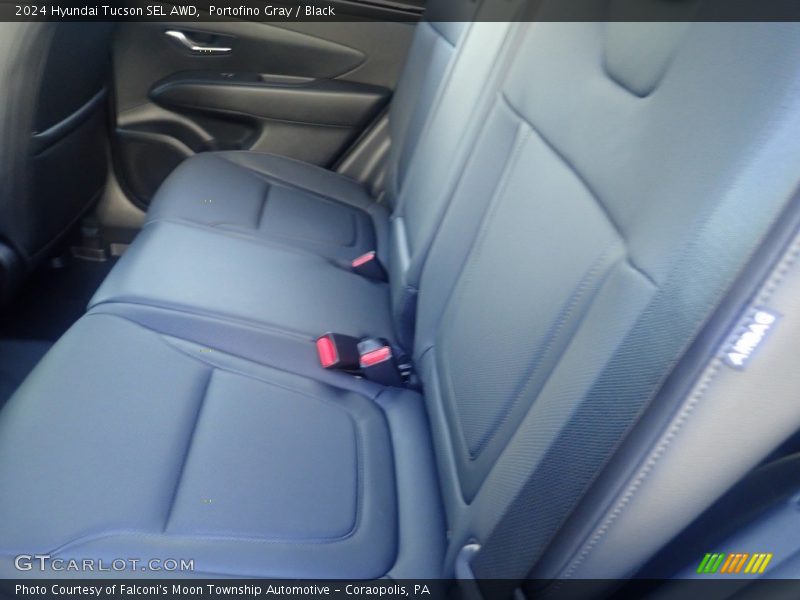 Portofino Gray / Black 2024 Hyundai Tucson SEL AWD