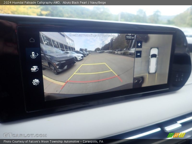 Abyss Black Pearl / Navy/Beige 2024 Hyundai Palisade Calligraphy AWD