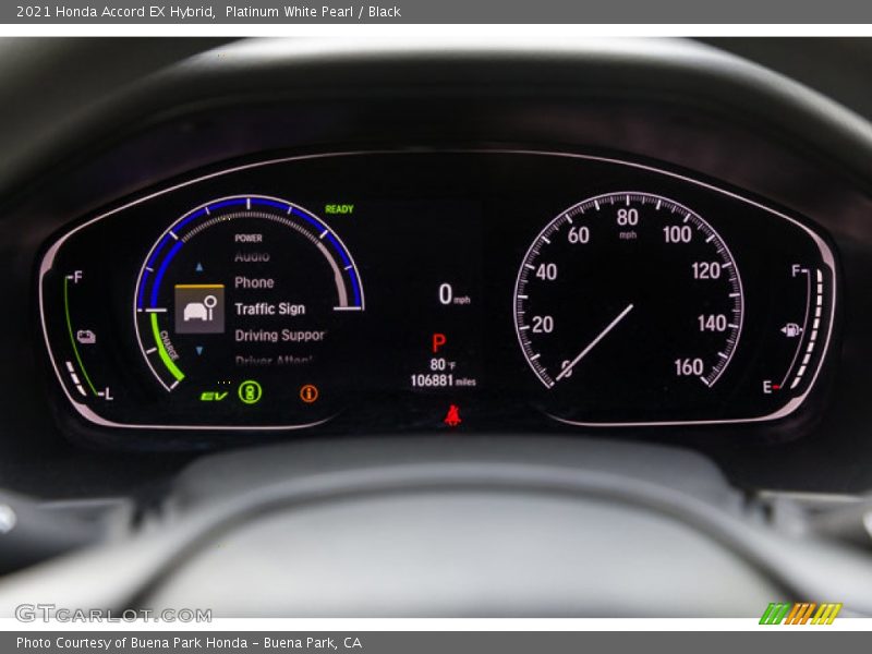  2021 Accord EX Hybrid EX Hybrid Gauges