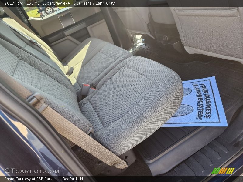 Blue Jeans / Earth Gray 2017 Ford F150 XLT SuperCrew 4x4