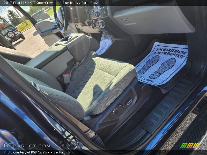 Blue Jeans / Earth Gray 2017 Ford F150 XLT SuperCrew 4x4
