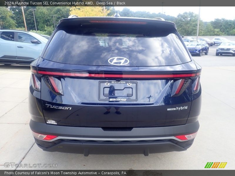Deep Sea / Black 2024 Hyundai Tucson SEL Convenience Hybrid AWD