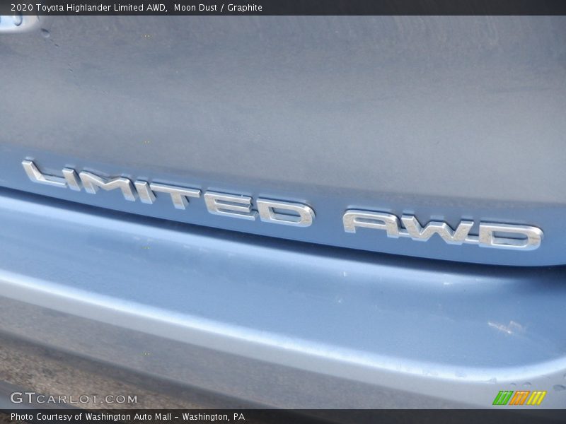  2020 Highlander Limited AWD Logo