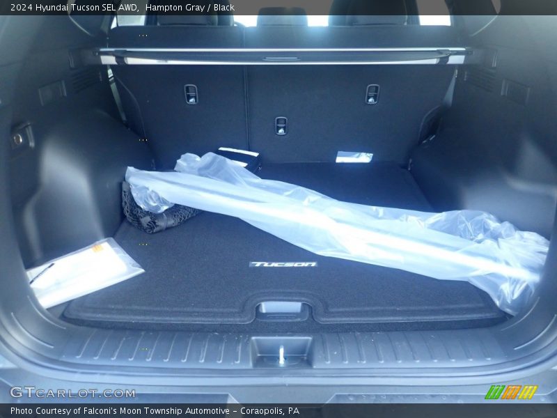 Hampton Gray / Black 2024 Hyundai Tucson SEL AWD