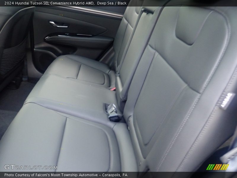Rear Seat of 2024 Tucson SEL Convenience Hybrid AWD