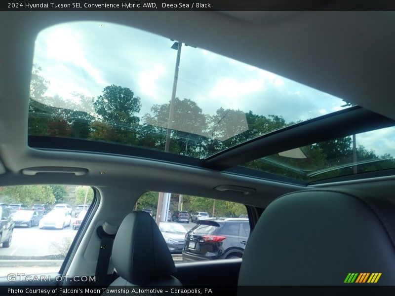 Sunroof of 2024 Tucson SEL Convenience Hybrid AWD