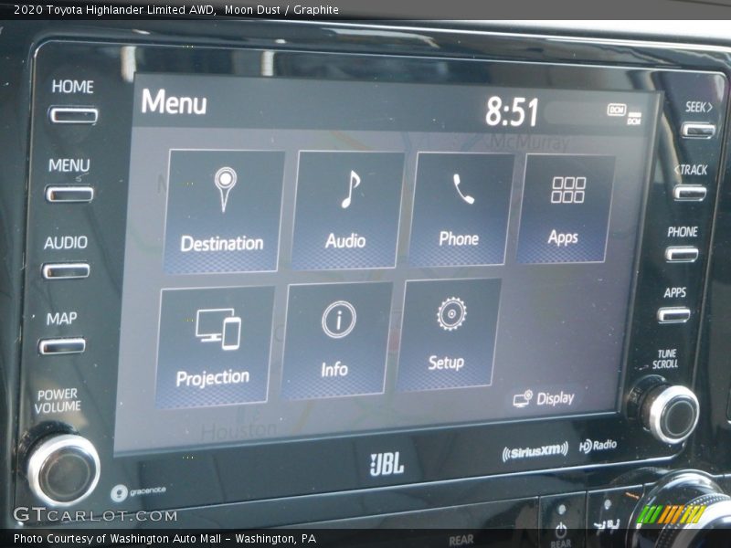 Moon Dust / Graphite 2020 Toyota Highlander Limited AWD