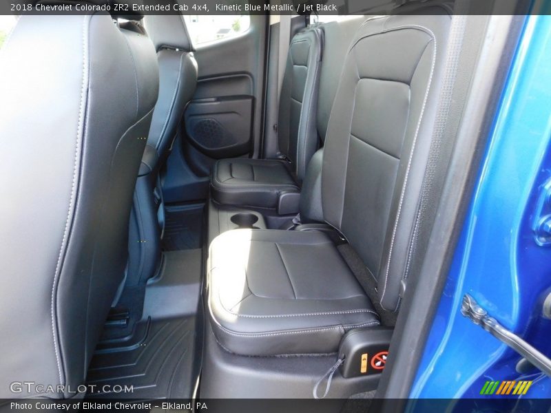 Kinetic Blue Metallic / Jet Black 2018 Chevrolet Colorado ZR2 Extended Cab 4x4