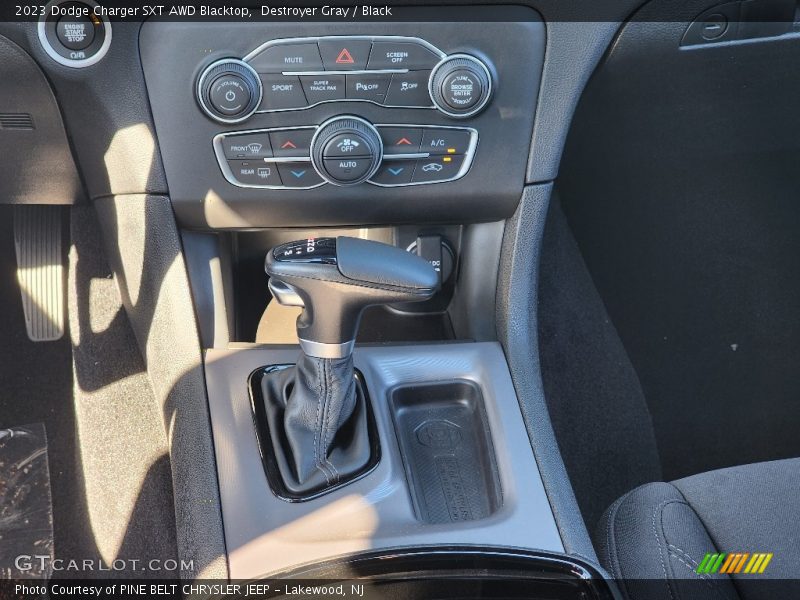 Destroyer Gray / Black 2023 Dodge Charger SXT AWD Blacktop