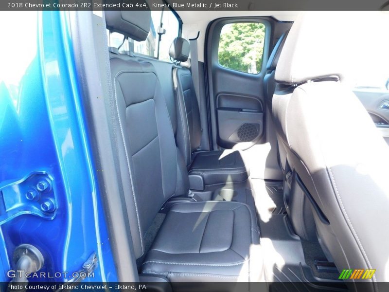 Kinetic Blue Metallic / Jet Black 2018 Chevrolet Colorado ZR2 Extended Cab 4x4