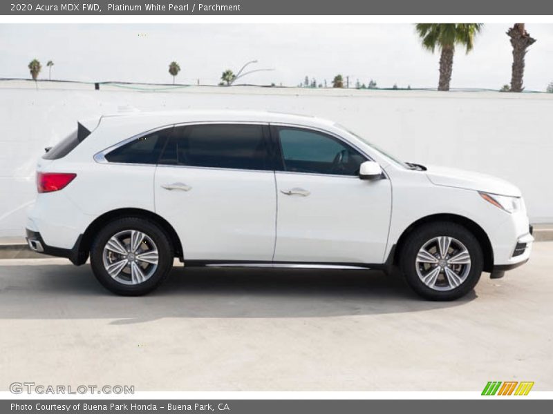  2020 MDX FWD Platinum White Pearl