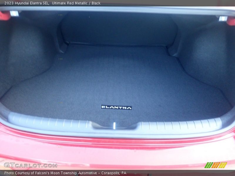 Ultimate Red Metallic / Black 2023 Hyundai Elantra SEL