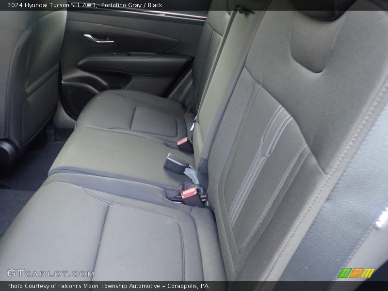 Portofino Gray / Black 2024 Hyundai Tucson SEL AWD