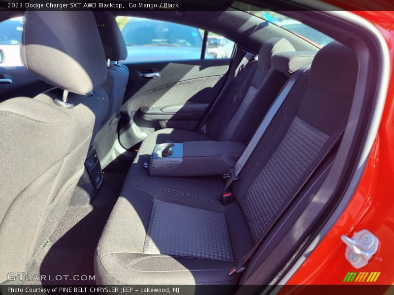 Go Mango / Black 2023 Dodge Charger SXT AWD Blacktop