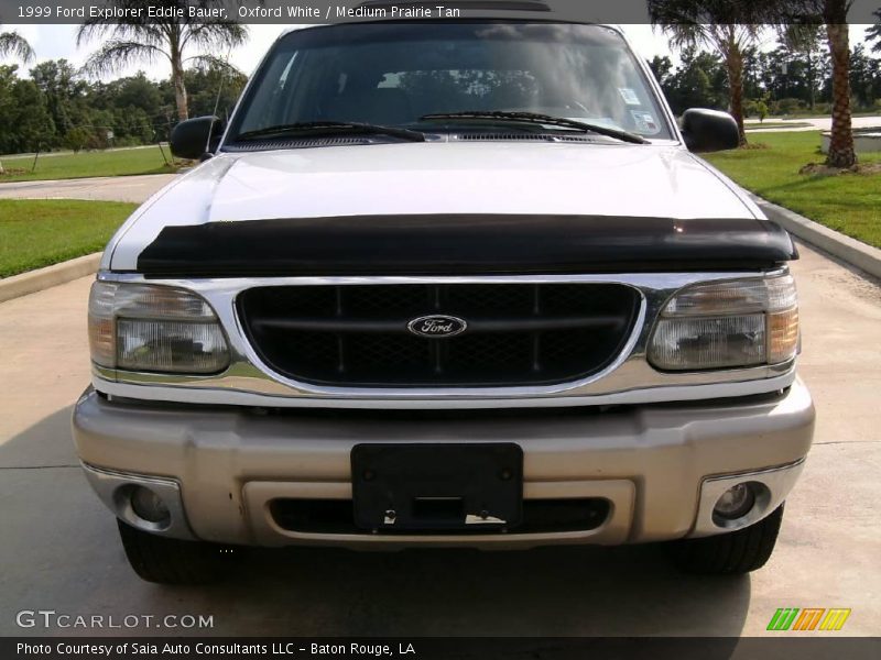 Oxford White / Medium Prairie Tan 1999 Ford Explorer Eddie Bauer