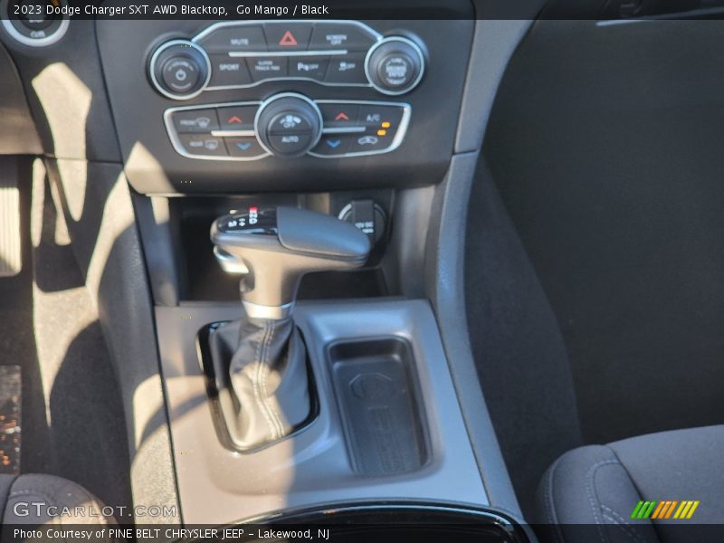 Go Mango / Black 2023 Dodge Charger SXT AWD Blacktop