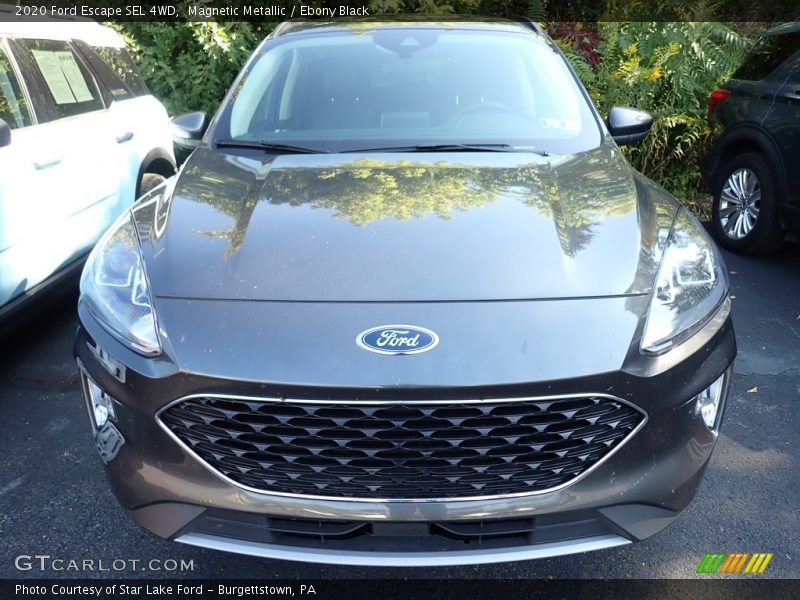 Magnetic Metallic / Ebony Black 2020 Ford Escape SEL 4WD