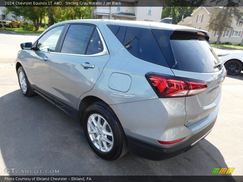 Sterling Gray Metallic / Jet Black 2024 Chevrolet Equinox LT AWD