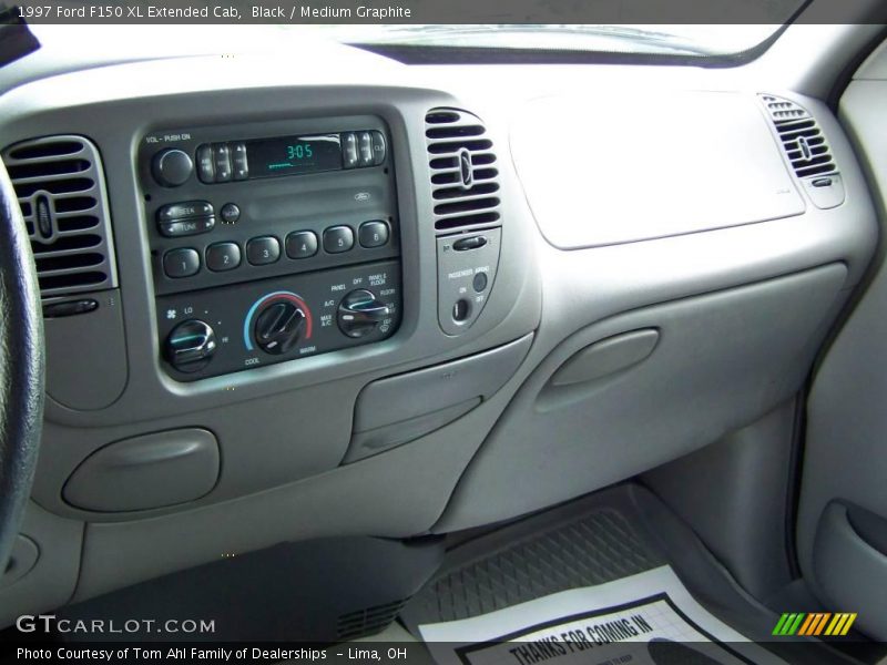 Black / Medium Graphite 1997 Ford F150 XL Extended Cab