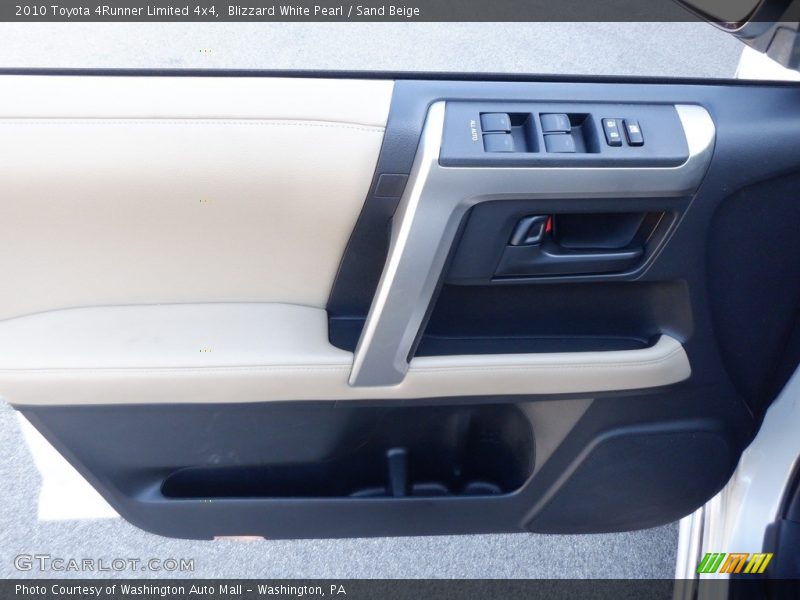 Blizzard White Pearl / Sand Beige 2010 Toyota 4Runner Limited 4x4