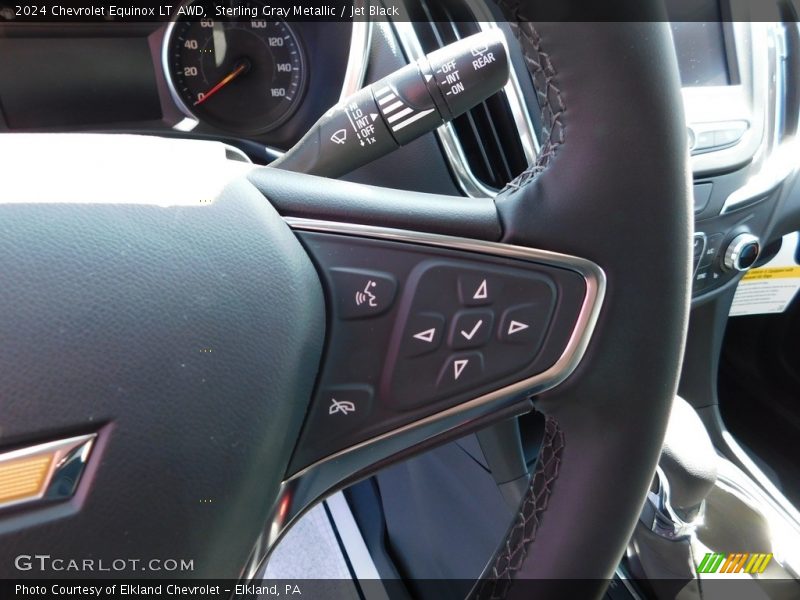 Sterling Gray Metallic / Jet Black 2024 Chevrolet Equinox LT AWD