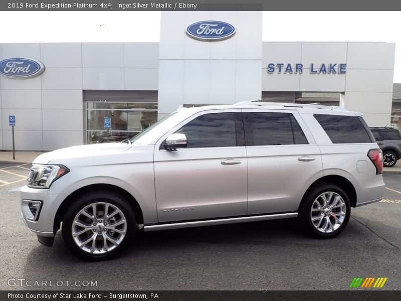  2019 Expedition Platinum 4x4 Ingot Silver Metallic