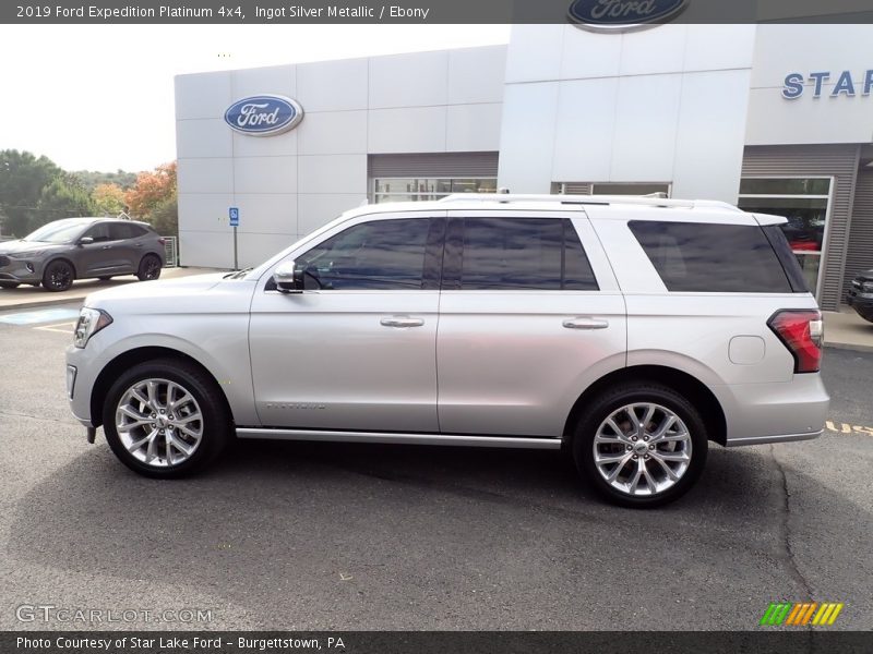  2019 Expedition Platinum 4x4 Ingot Silver Metallic