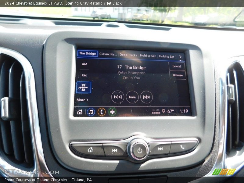 Sterling Gray Metallic / Jet Black 2024 Chevrolet Equinox LT AWD